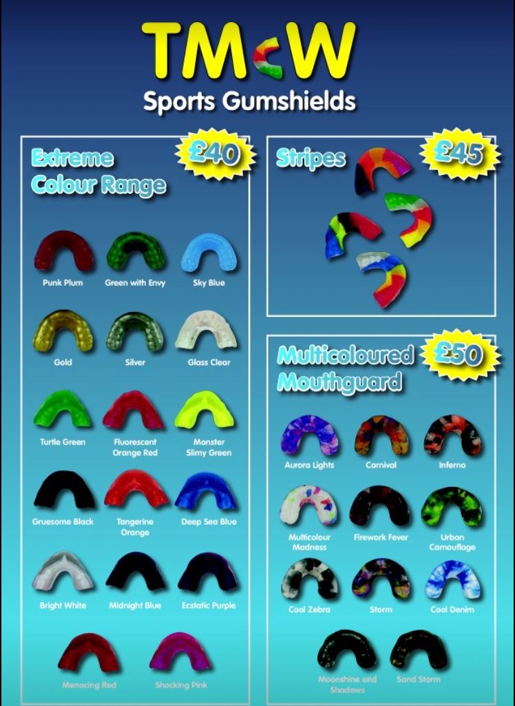 gumsheild price chart
